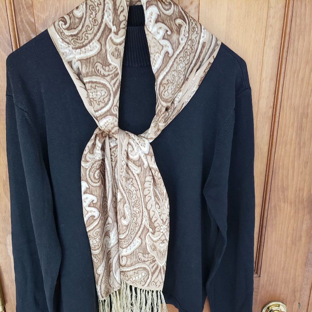 Talbots Silk Scarf - Picture 2 of 5